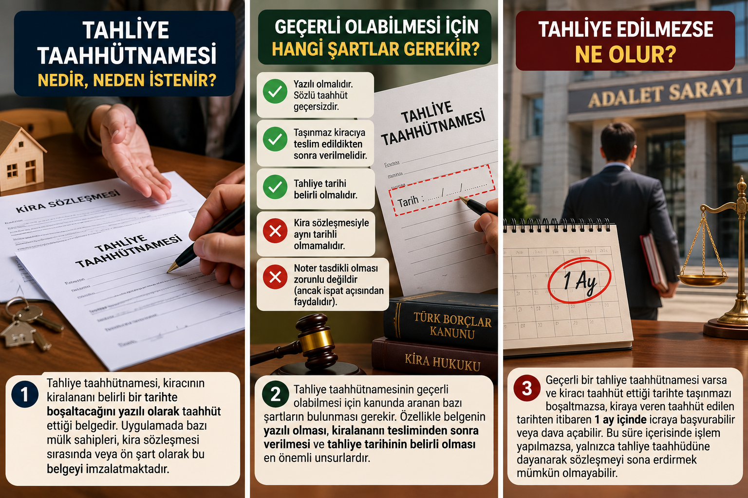 Tahliye Taahhütnamesi